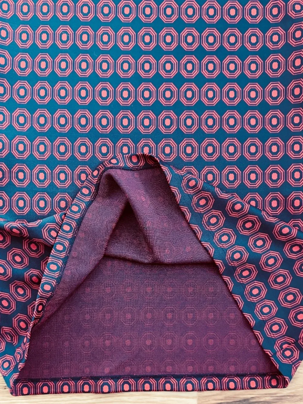 Tory Burch Performance Jacquard Color-Block Dress (S)